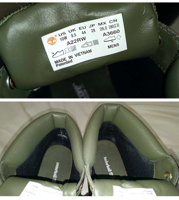 Кроссовки Timberland USA GoreTex aerocore кожаные хайтопы 44 размер