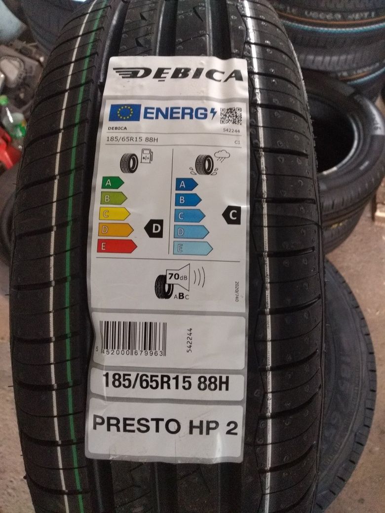 Nowe letnie opony Dębica 185/65R15. MONTAŻ GRATIS !!!