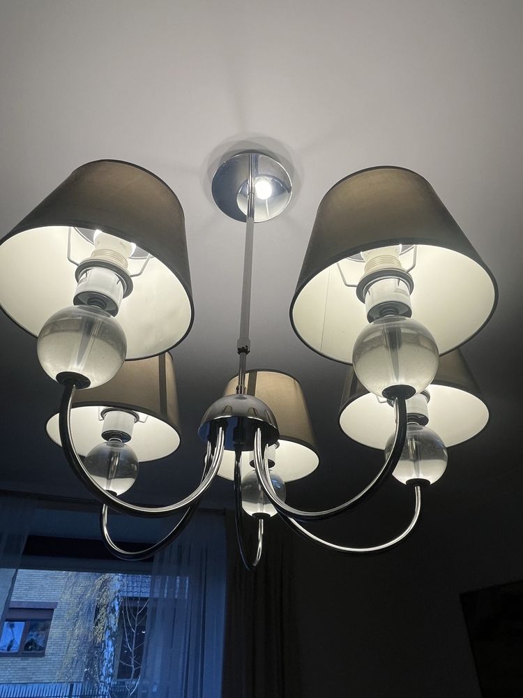 Żyrandol, lampa wisząca x 2