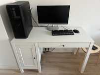 Biurko IKEA HEMNES biała bejca | Warszawa Natolin