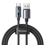 Kabel USB-C Mcdodo CA-5180 1.2m LED Nylonowy DO Ładowania Szybkiego