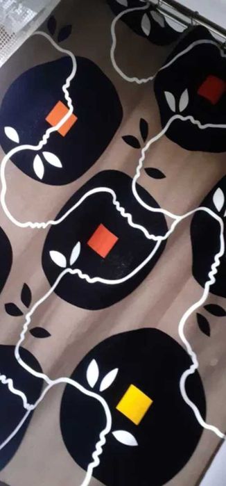 Zasłony krótkie bawełna designer Ikea