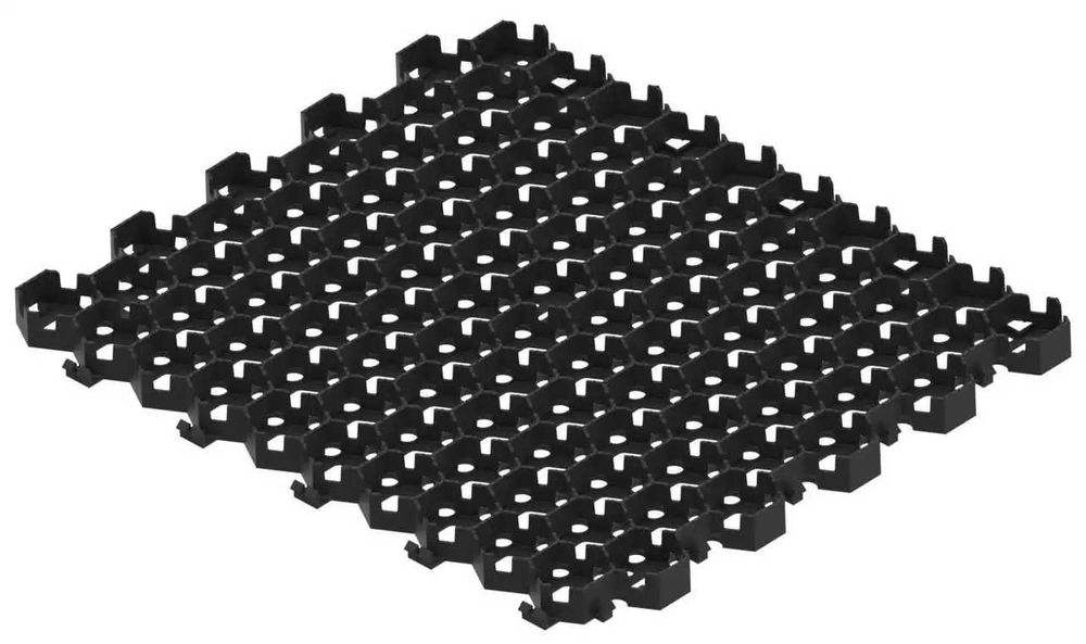 Ekokrata parkingowa plastik HexPave 505×580 czarna 1 SZTUKA