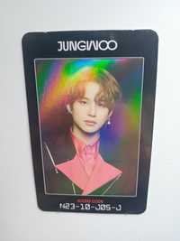 Photocard nct 127 jungwoo, nct resonance, karta kpop