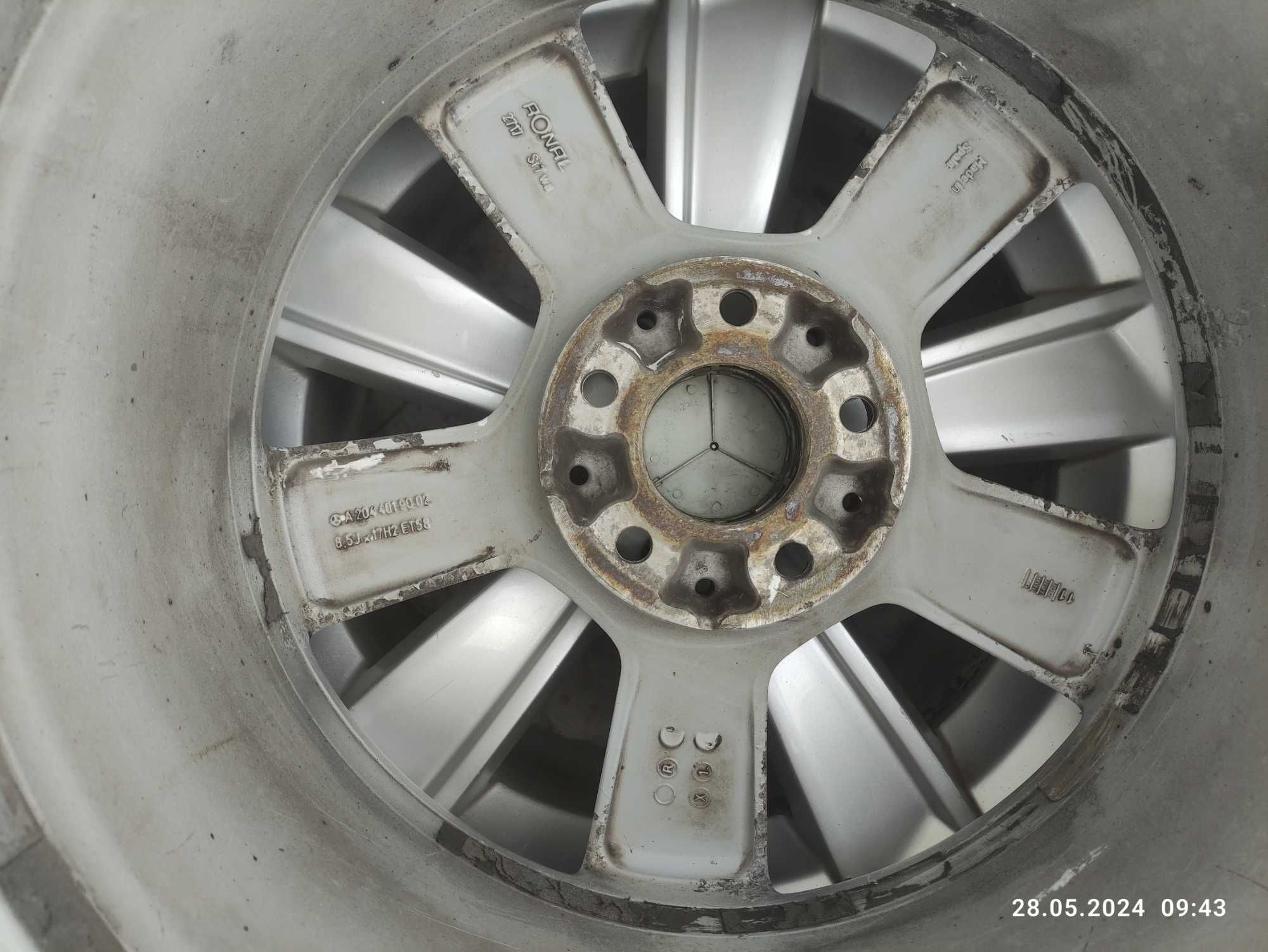 Диски R17 Mercedes