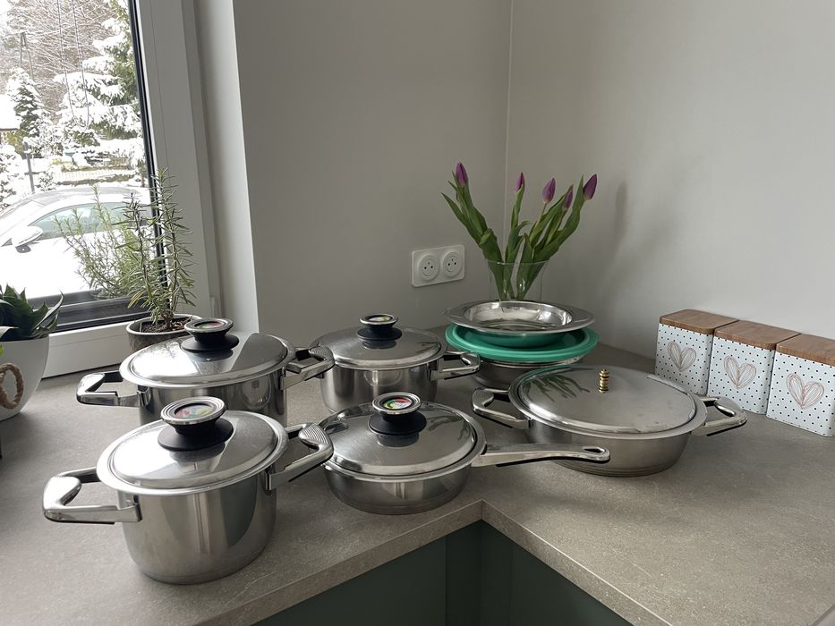 Garnki Zepter ( duzy zestaw )