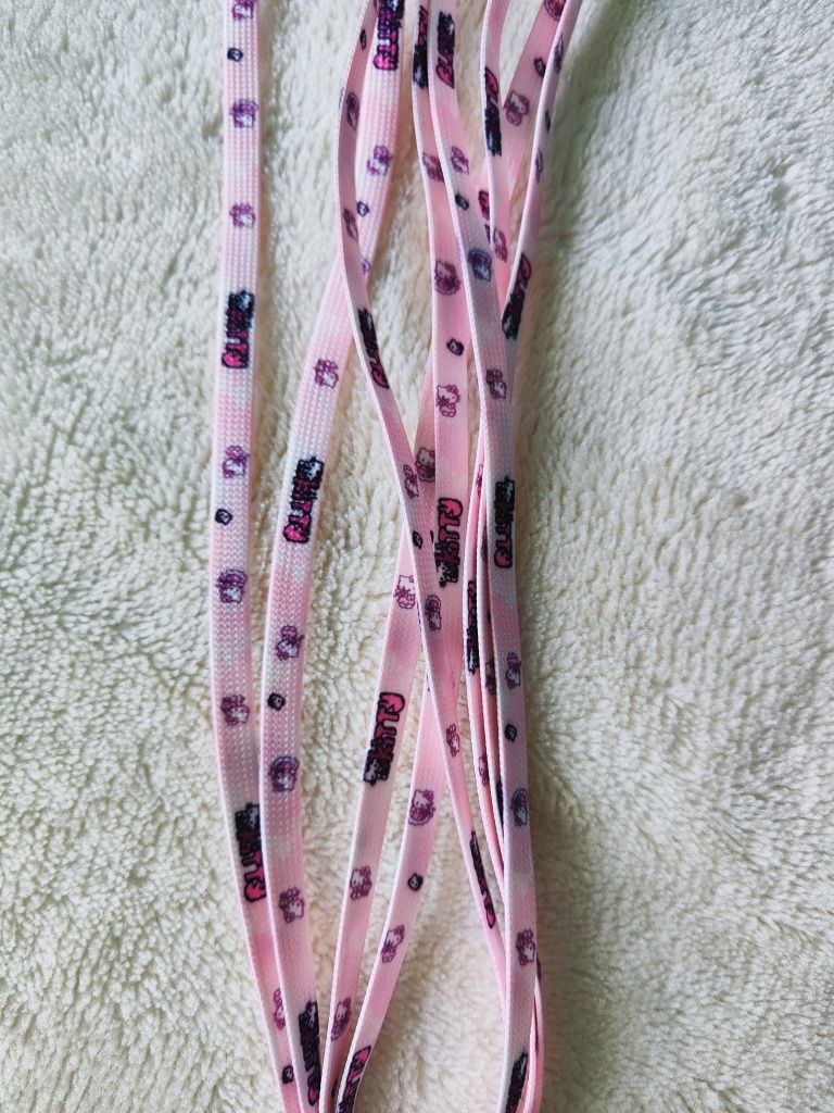Hello Kitty - sznurowadła sznurówki .