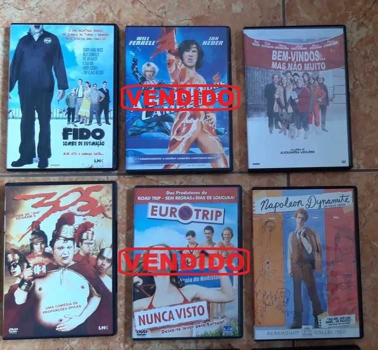 Filmes, Movies de humor em formato DVD