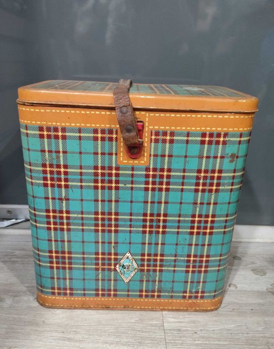 Geleira portátil vintage dos anos 50/60