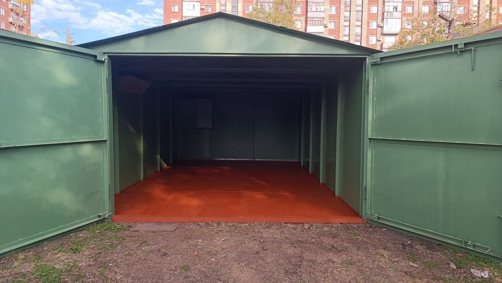 Гараж металлический 6.1х3.5