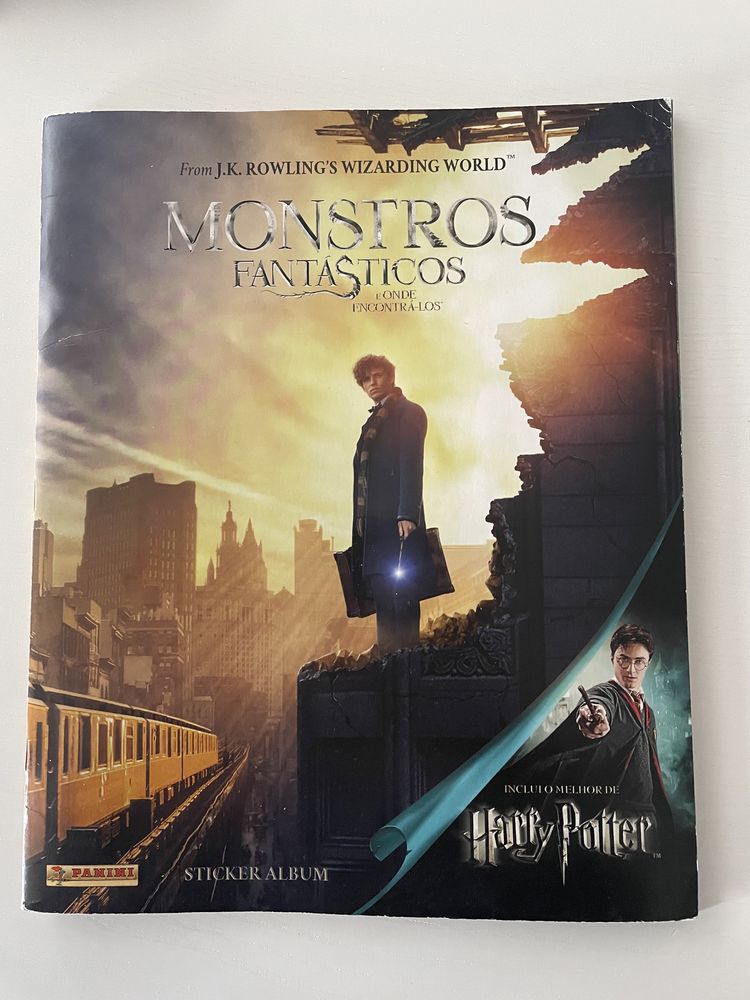 Caderneta Panini Monstros Fantasticos/Harry Potter