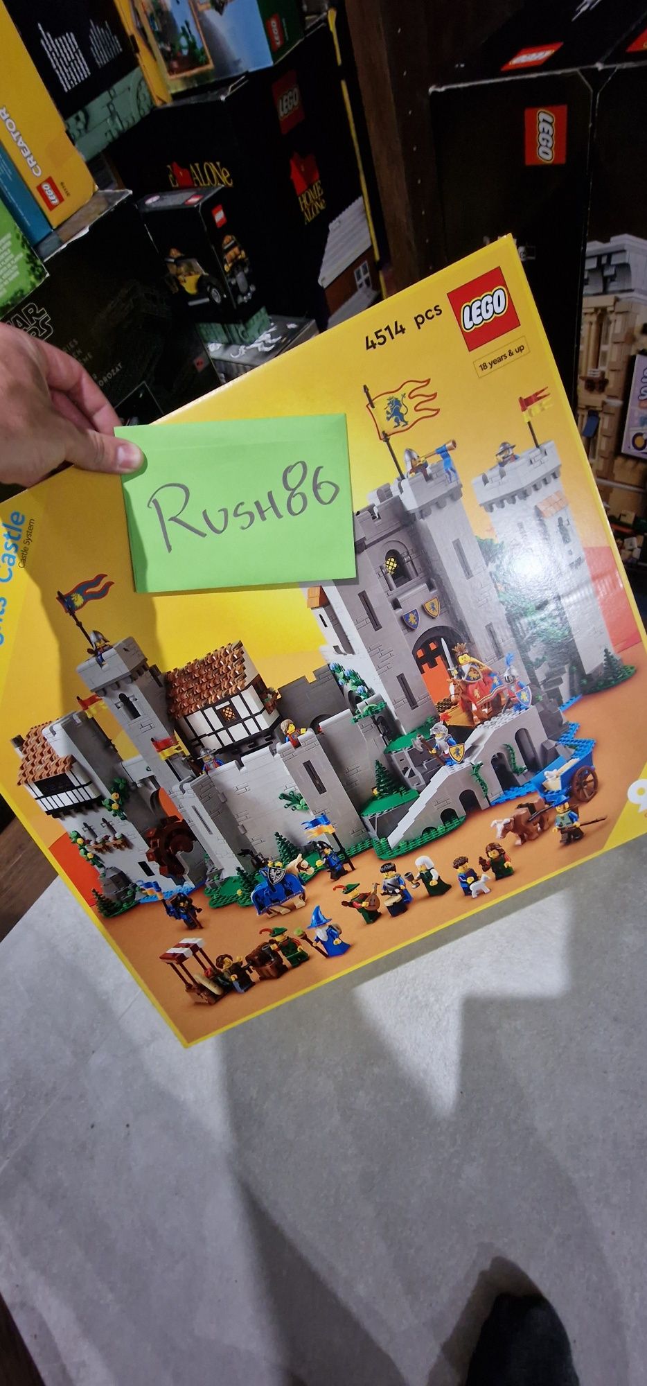 LEGO 10305 - Zamek rycerzy herbu Lew - ORYGINALNE