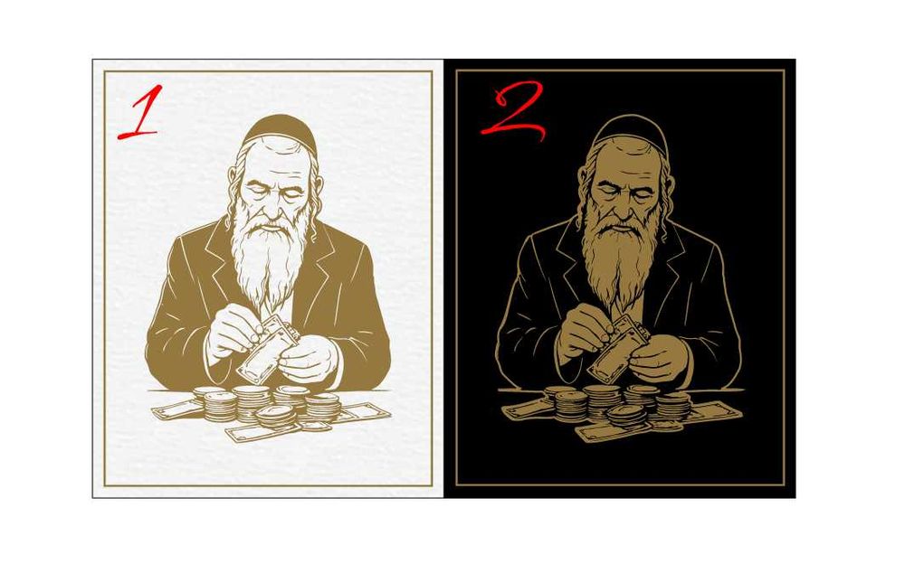 Obrazek na szczęście, powodzenie, bogactwo, pieniądze grawer HDF 12x15