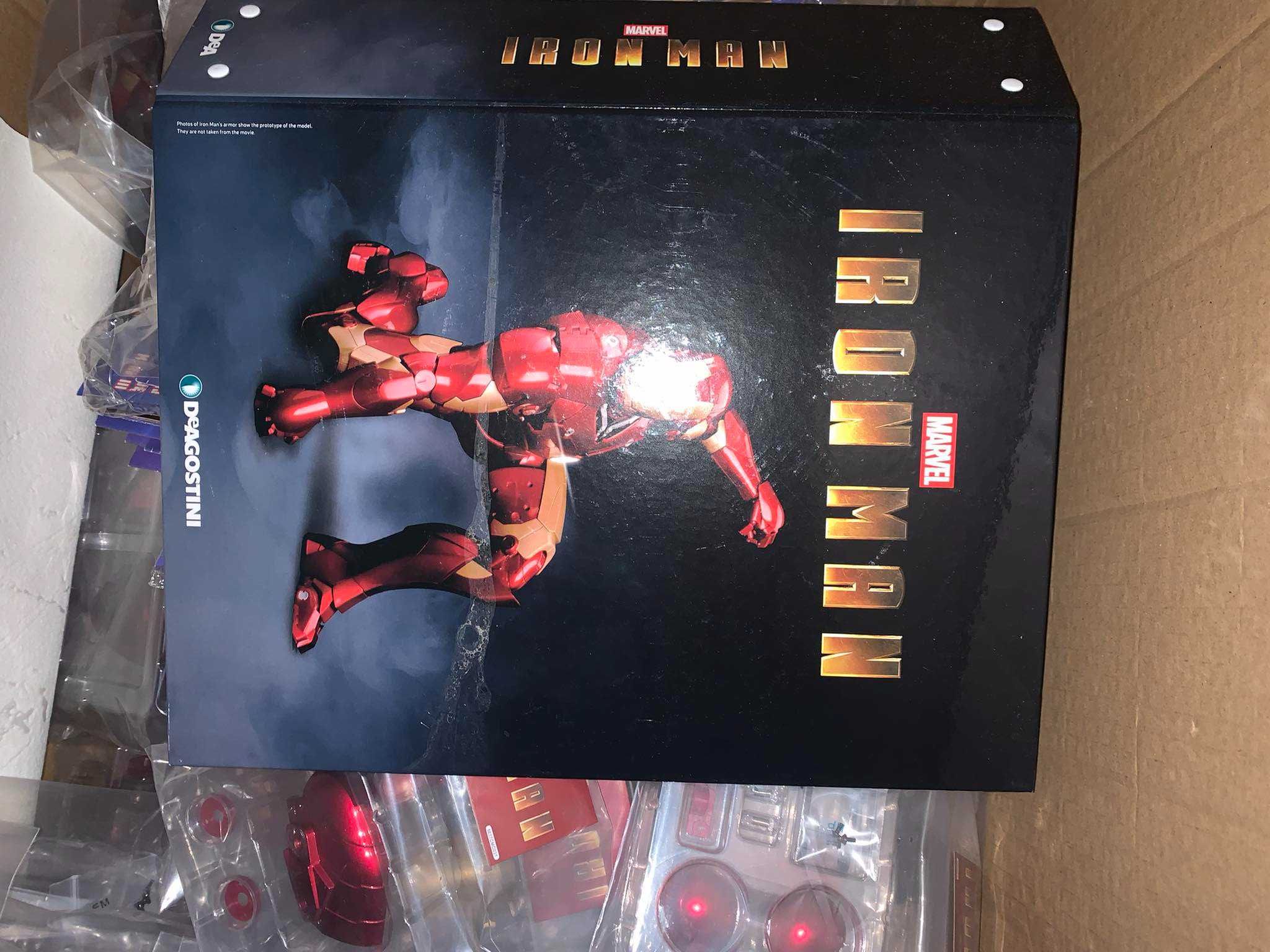 Kolekcja DeAgostini MARVEL IronMan mix kilkadziesiąt numerów+prezenty