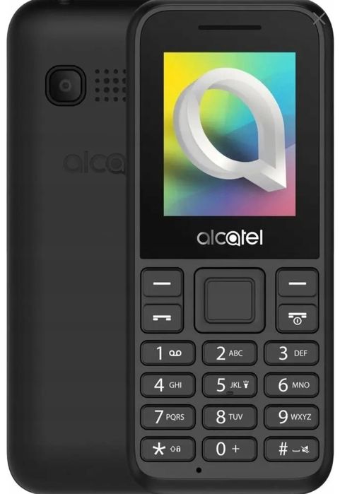 Telefon komórkowy Alcatel 1068 4 MB/4 MB 2G czarny Telefon dla seniora