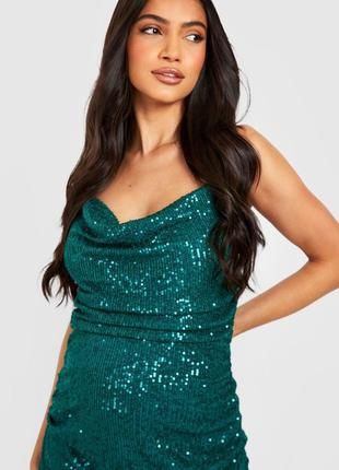 Шикарное платье пайетки In the style