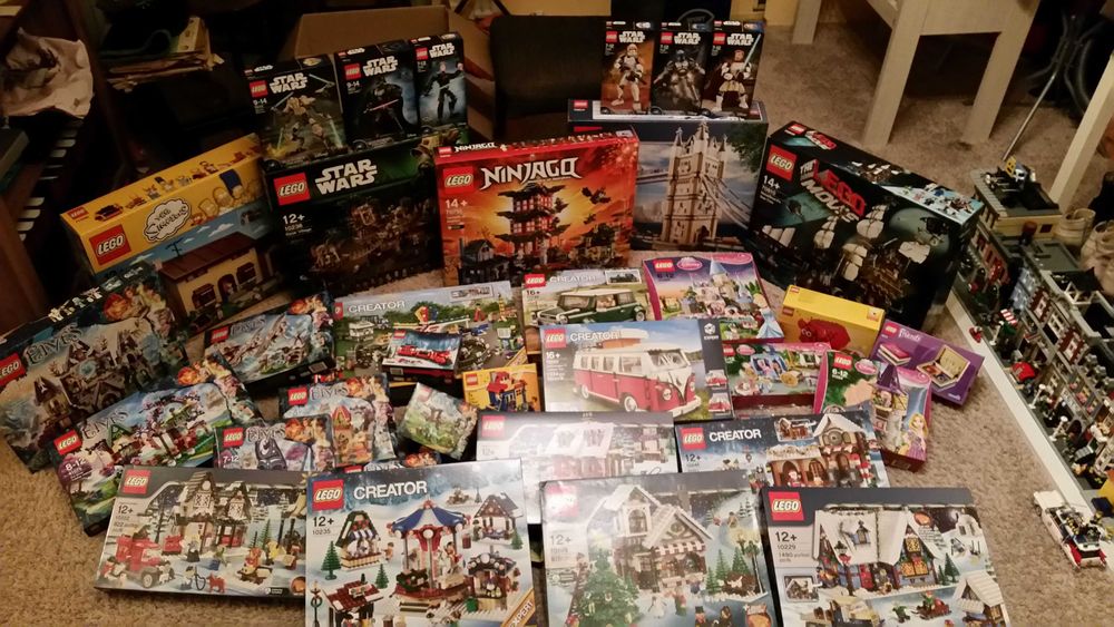 Legos *temos todos* - Star Wars, Harry Potter, Marvel, City, Technic