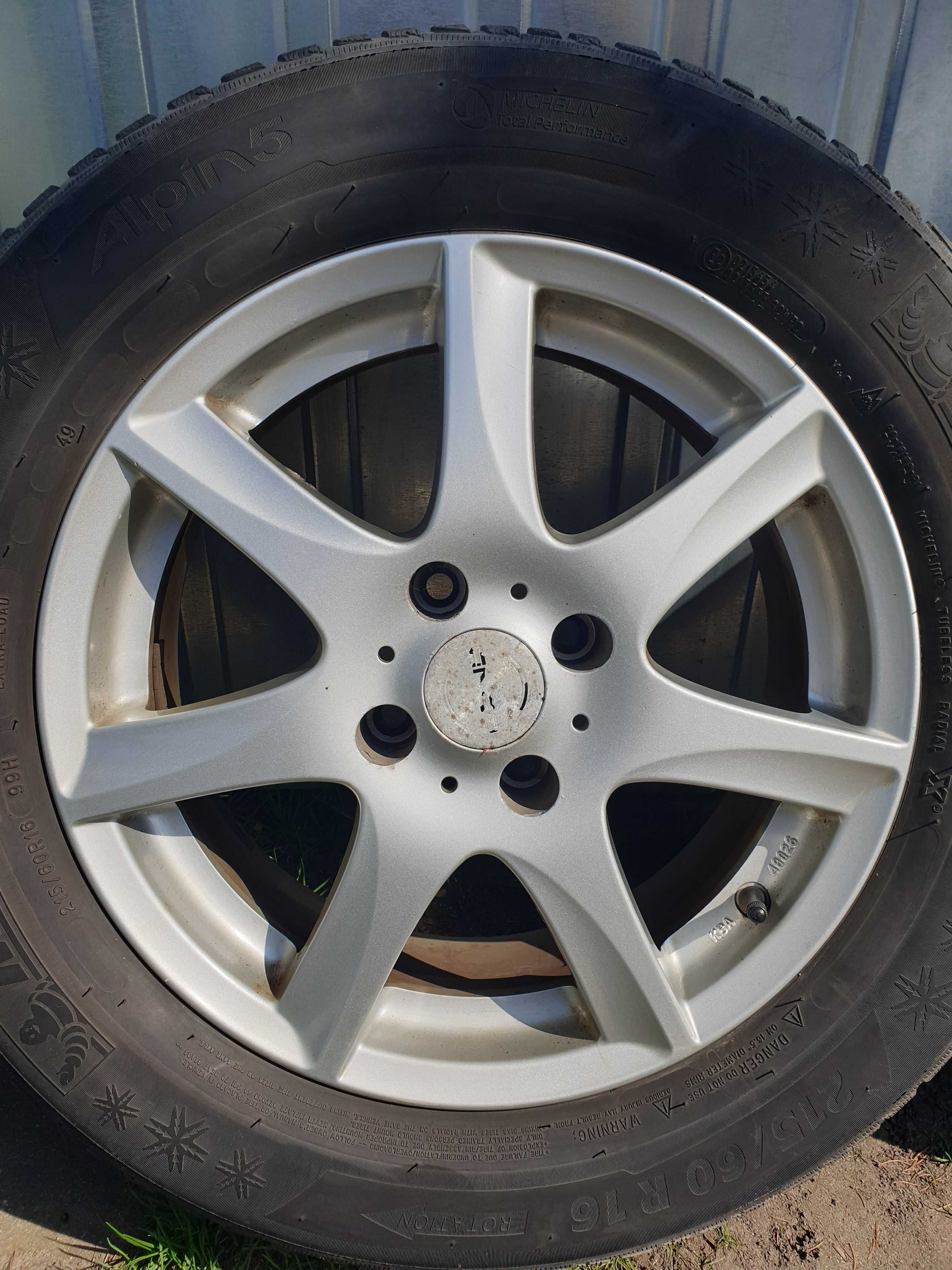 Alufelgi ENZO 16" 6,5Jx16 ET25 4x108 Peugeot/Citroen