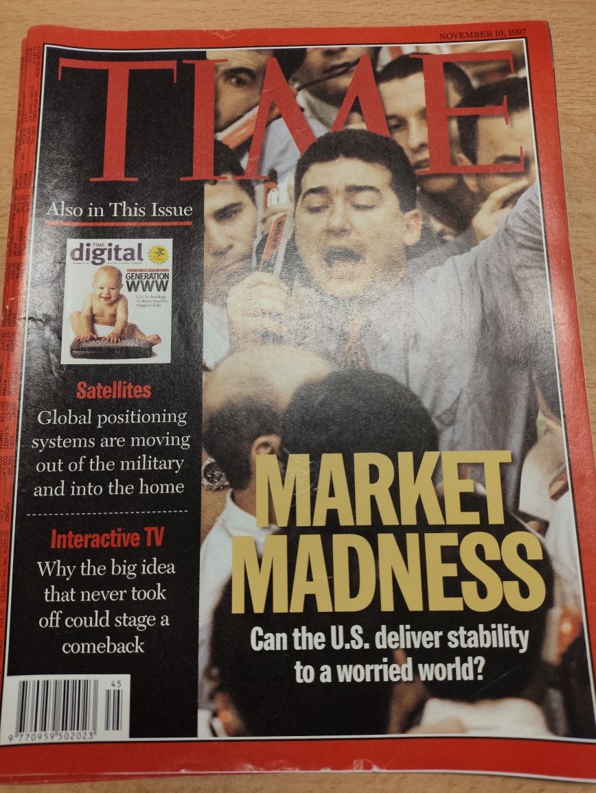Revistas Time Internacional anos 96 e 97
