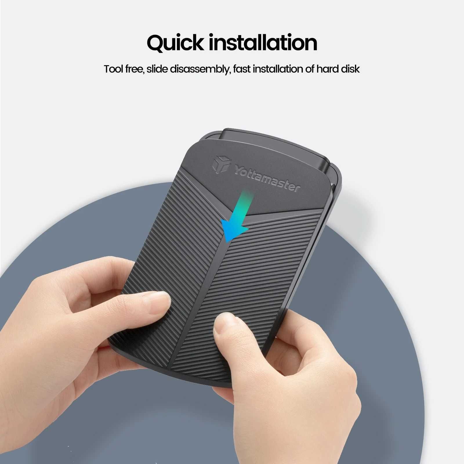 Yottamaster Type-C USB 3.1 внешний карман SATA HDD SSD 2.5