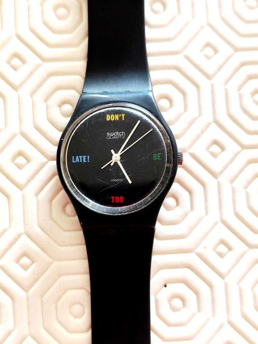 Swatch "don't be too late