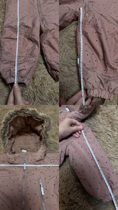 Зимовий комбінезон h&m на дівчинку 92-98 розміру