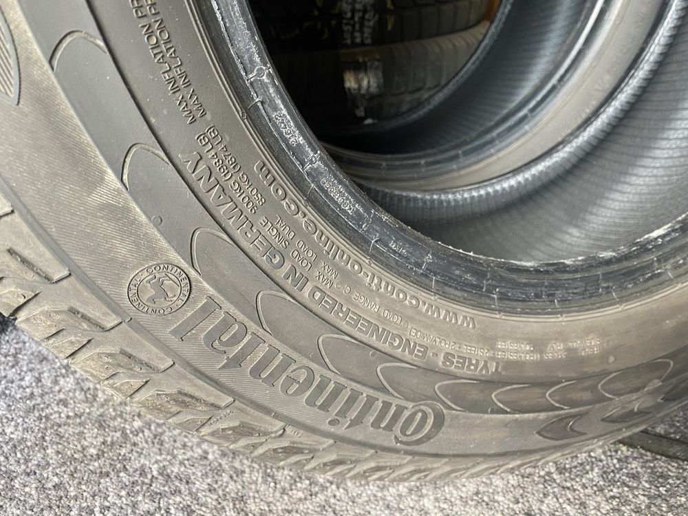 Opony letnie 104/102T 215/65R15C Continental Vanco2 8/9mm 15r