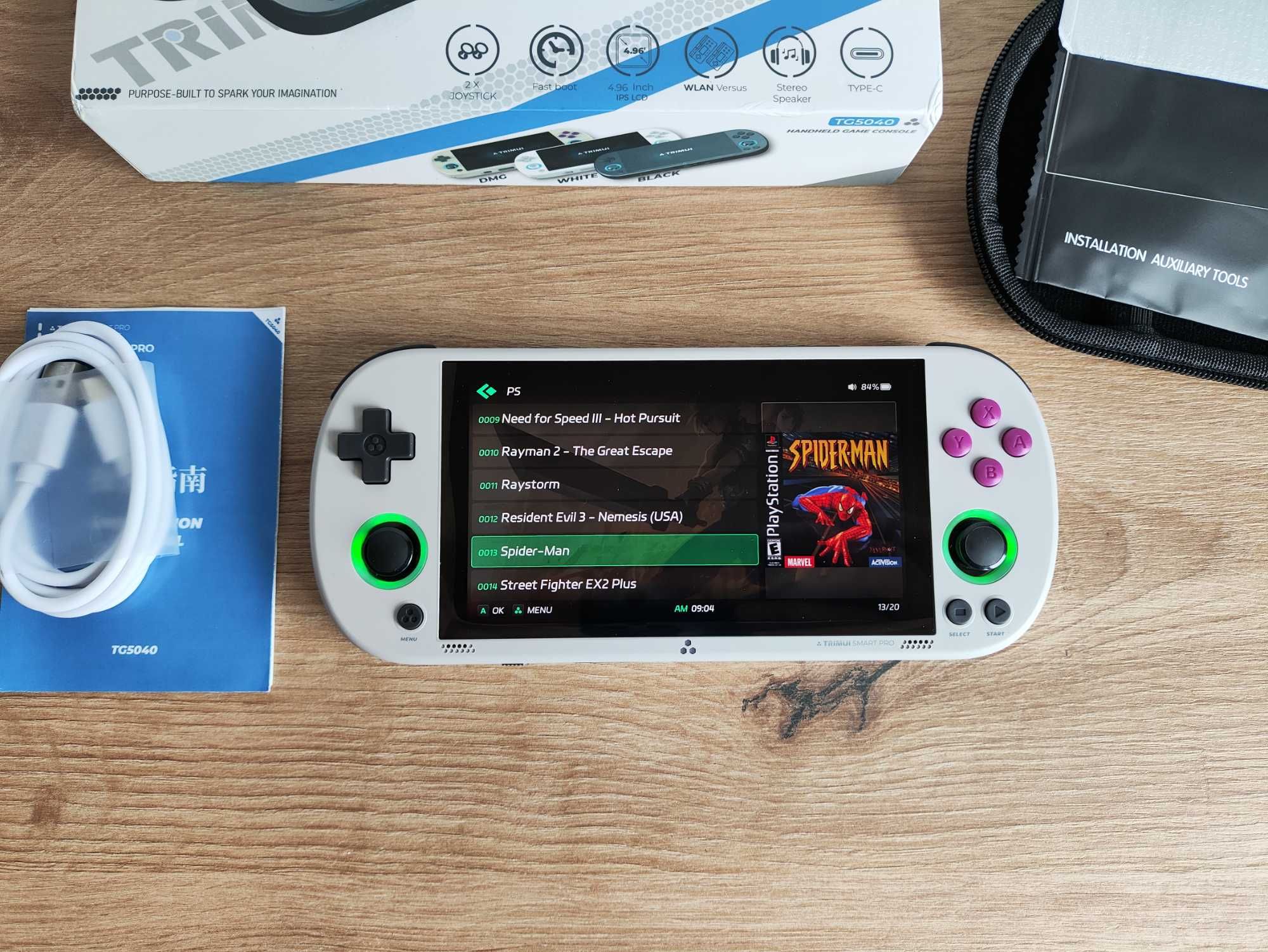 Nowa! Konsola Trimui Smart PRO z kartą 64GB + etui +szkło hartowane