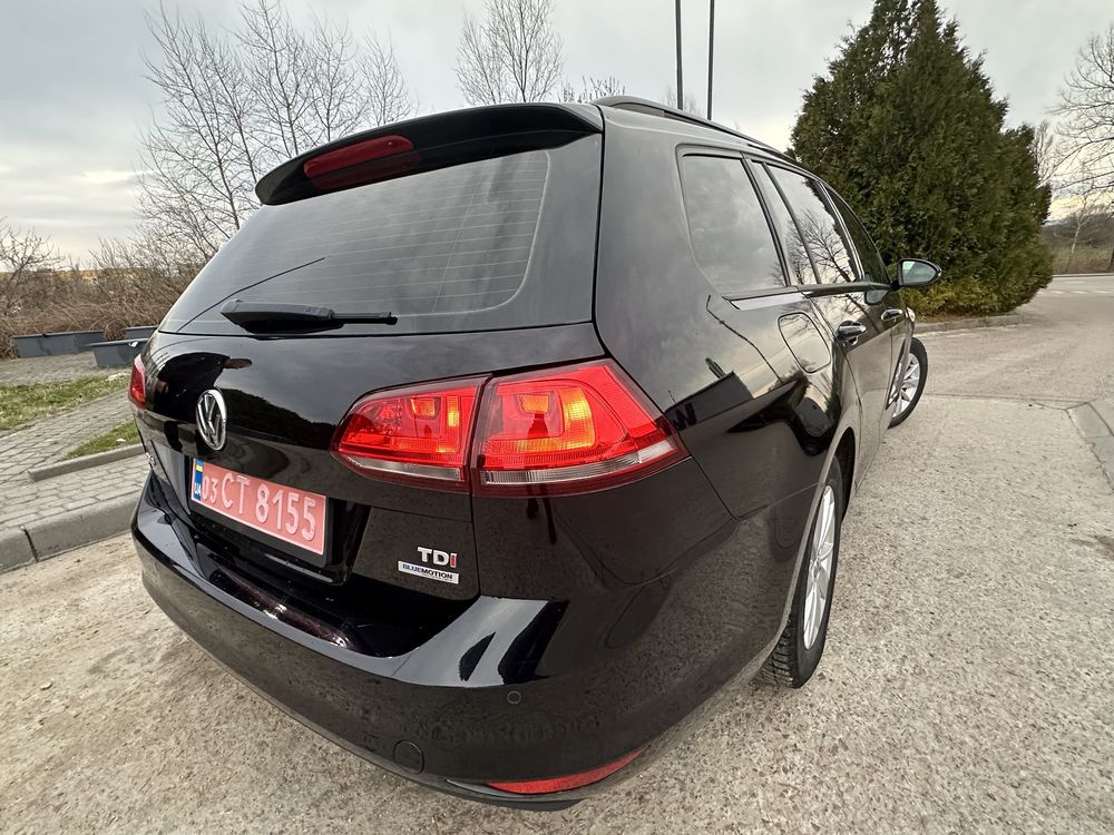 Volkswagen Golf 7  1.6TDi BlueMotion 2013 рік