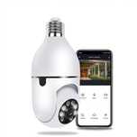 (NOVAS) IP Camera lâmpada Wifi PTZ veja qualquer parte mundo CCTV