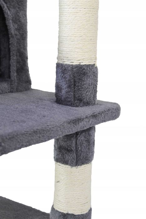 Drapak Legowisko Dla Kota Drzewko Budka Słupek Kulka kot Domek Zabawka