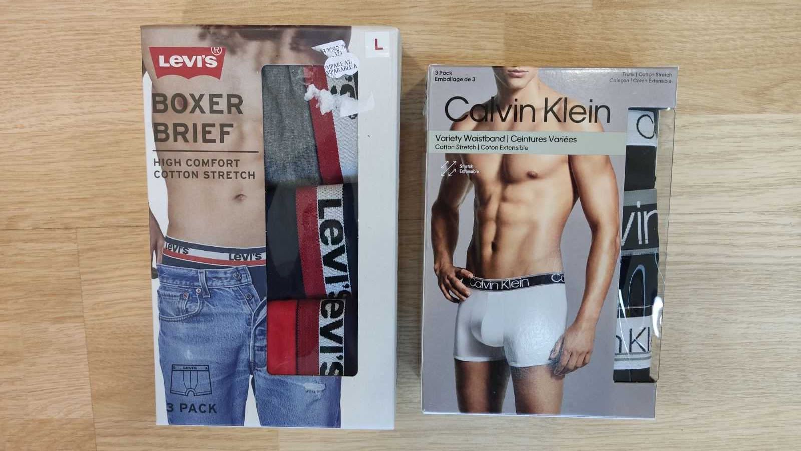 Продам ком-ти якісних трусів - Calvin Klein i Levis- по 3шт.Оригінал .