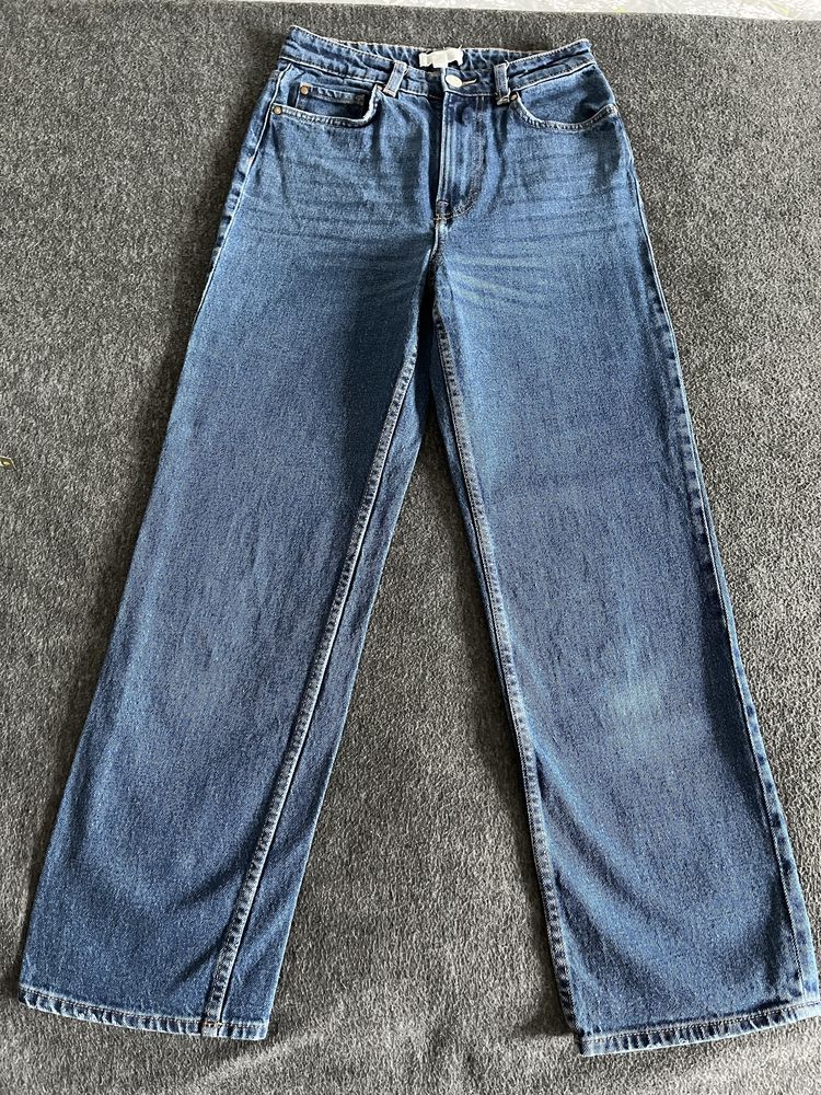 Spodnie jeansowe, H&M, rozm. 36