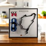 CCA з Рамкою 2в1 з Nissan GT3 R35 1:44 і 3D Траса Nürburgring Type - B