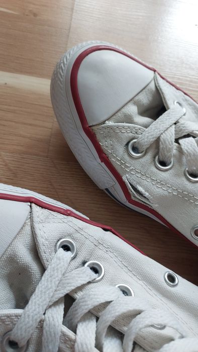 Converse All Star białe r. 38