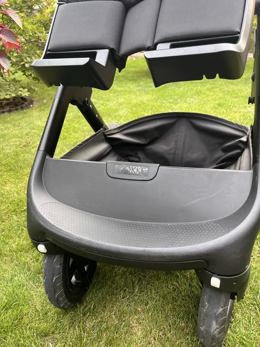 Wózek Stokke Trailz 2w1 czarna rama bardzo dobry stan