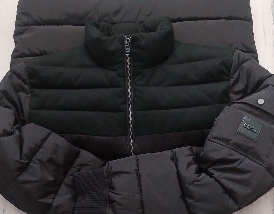Hugo Boss nowa kurtka puchowa męska zimowa r. 50/L