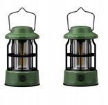 Lampy LATARNIE KEMPINGOWE led na baterie 2szt