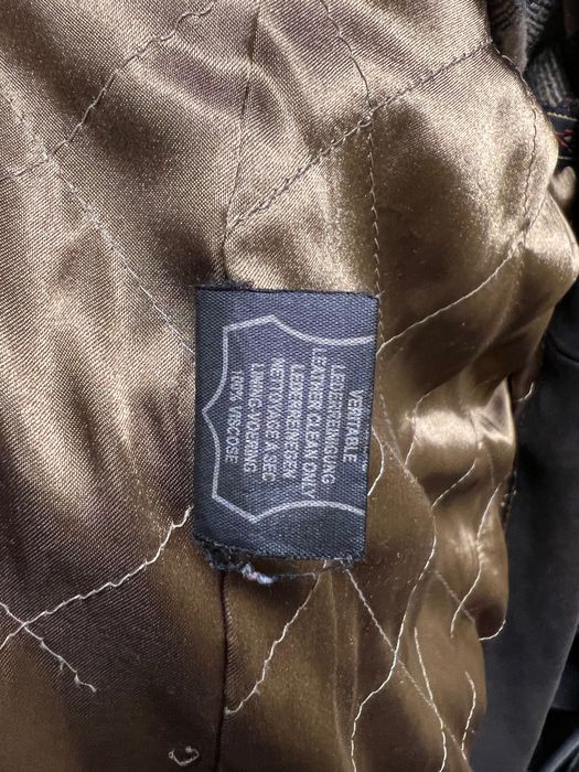 Чоловіча куртка з натуральної шкіри утеплена. р. 58 / XXXL.