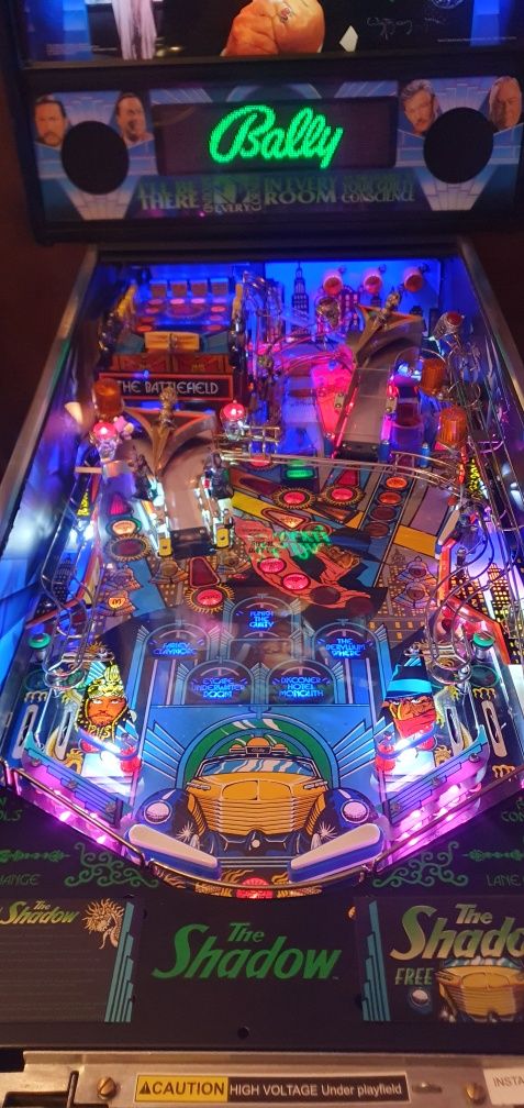 Fliper flipper pinball "The Shadow"