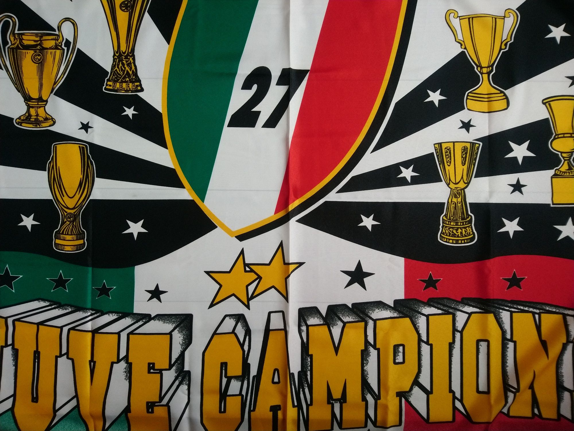Прапор флаг футбольний Juve Campione