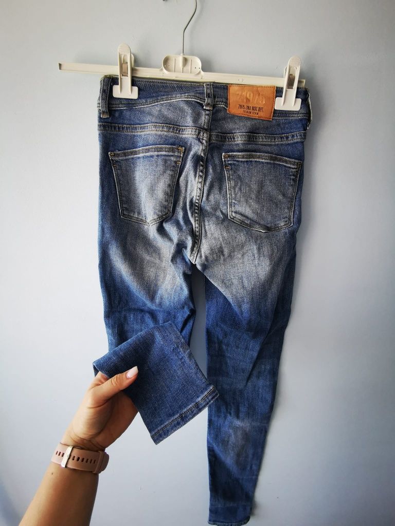 Spodnie jeansowe XS Zara Basic