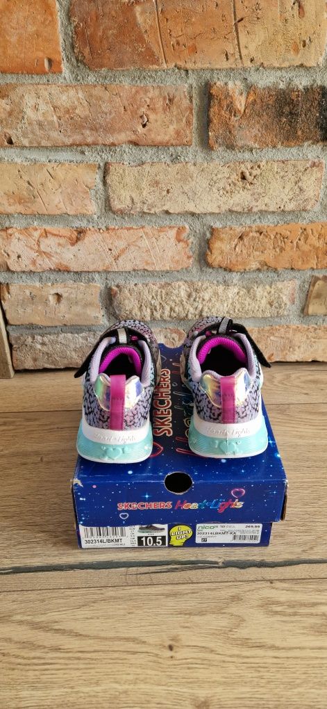 Buty sneakersy Skechers Lights świecące r.27