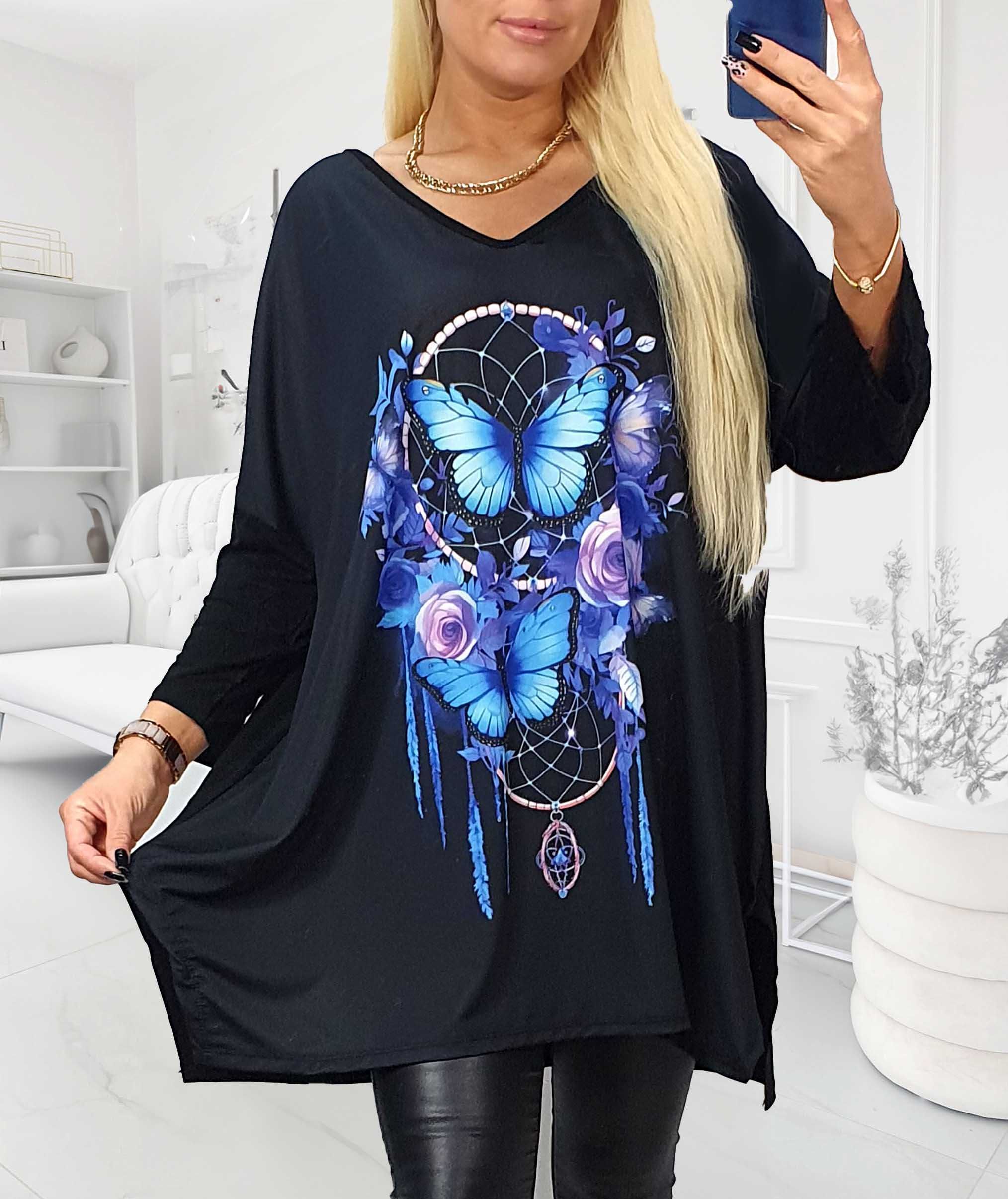 Tunika damska. Plus Size. Łapacz snów. XXL/44