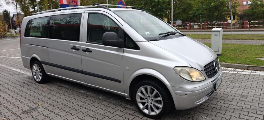9-osób Mercedes Vito 2009r Automat Long