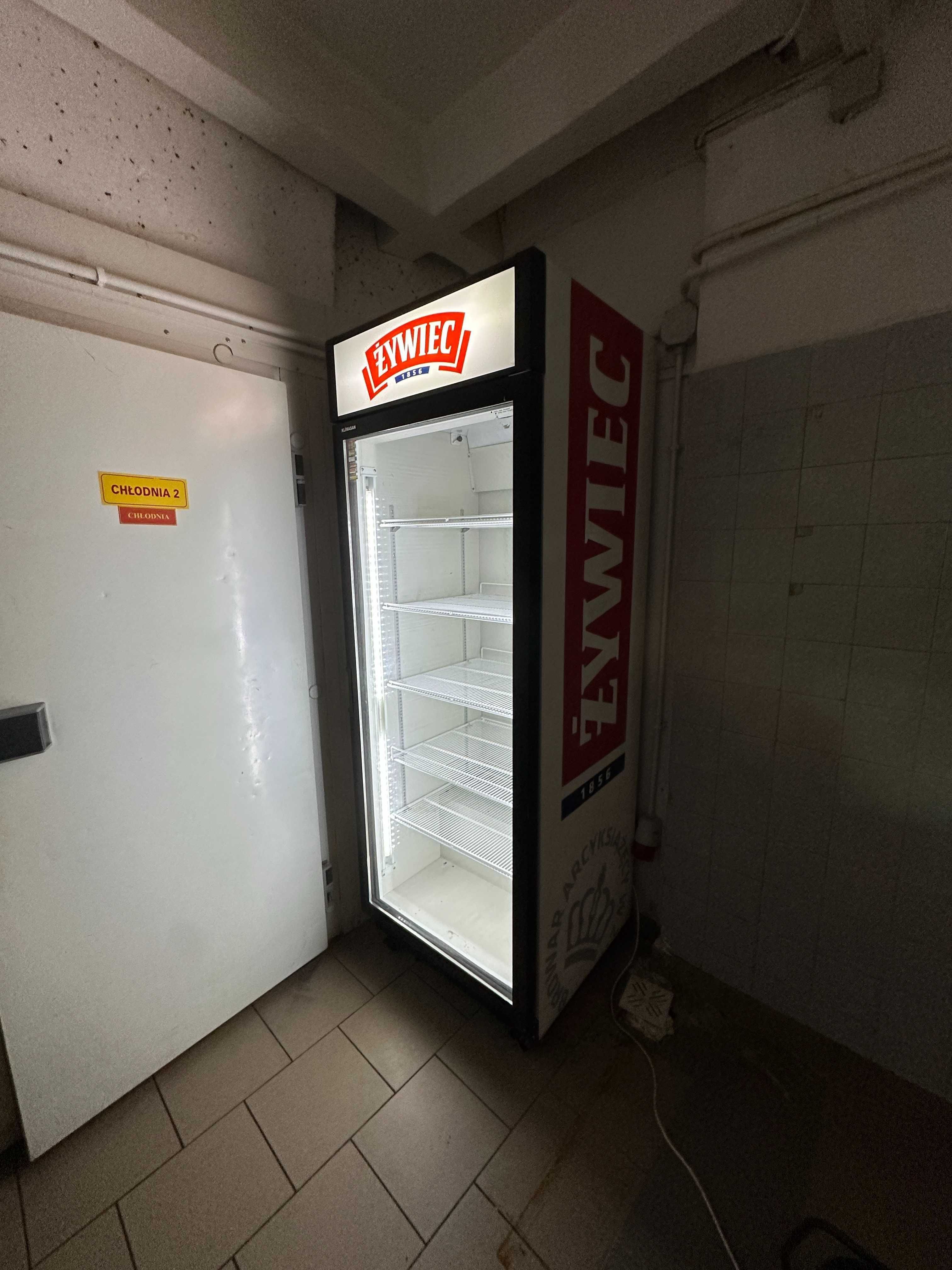 Lodówka przeszklona sklepowa do piwa na napoje mała duża