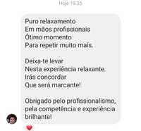 Massagem, depilação