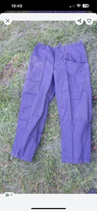 Spodnie meskie robocze z PRL XL
