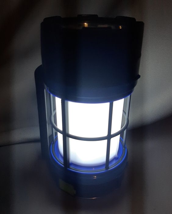 Ліхтар (лампа) кемпінгова акумуляторна, з сонячною батареєю