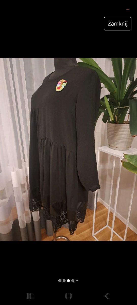 Sukienka czarna minouu